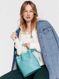 KARL LAGERFELD Γυναίκες Τσάντες με Χερούλι Τσάντα 221W3027 Μπλε Μπλε -KARL LAGERFELD Κατάστημα unnamed file 2992