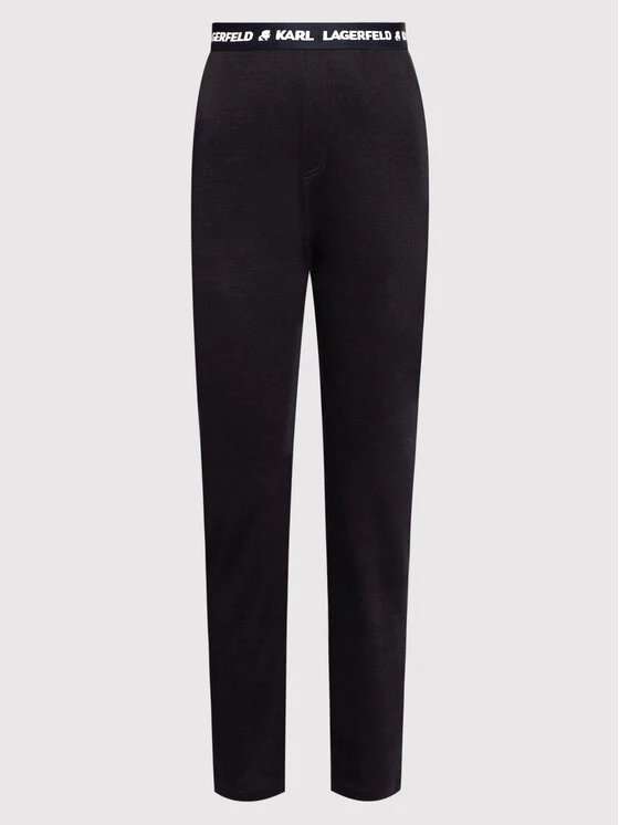 KARL LAGERFELD Γυναίκες Παντελόνια Πιτζάμας Παντελόνι πιτζάμας 215M2182 Μαύρο Μαύρο 5 KARL LAGERFELD Γυναίκες Παντελόνια Πιτζάμας Παντελόνι πιτζάμας 215M2182 Μαύρο Μαύρο - Image 5