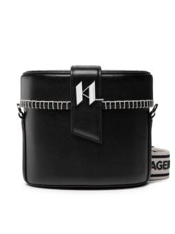 KARL LAGERFELD Γυναίκες Τσάντες Χιαστί Τσάντα 221W3046 Μαύρο Μαύρο