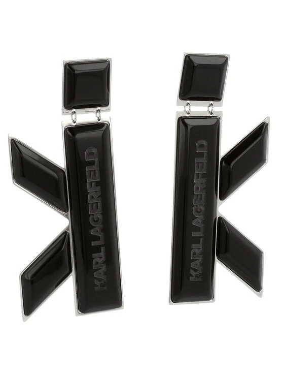 KARL LAGERFELD Γυναίκες Σκουλαρίκια με κλιπ 221W3931 Μαύρο Μαύρο 1 KARL LAGERFELD Γυναίκες Σκουλαρίκια με κλιπ 221W3931 Μαύρο Μαύρο