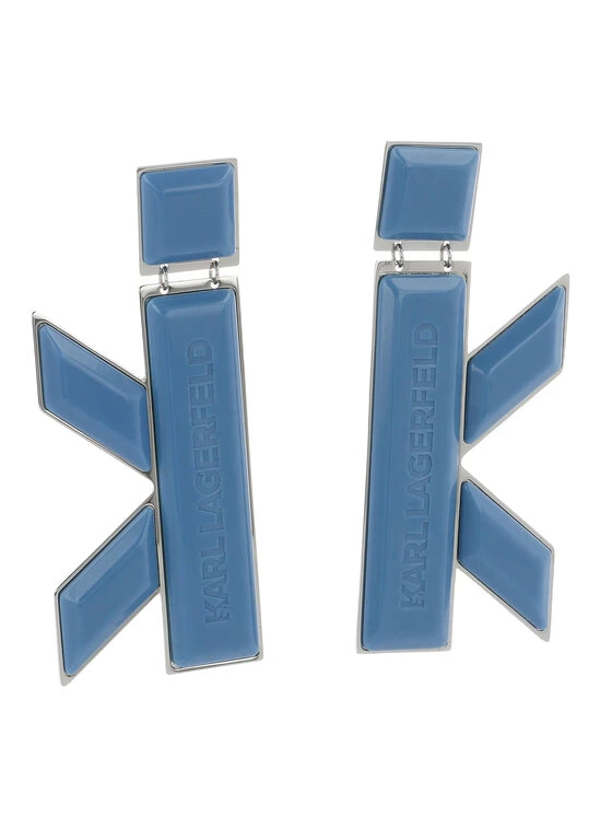 KARL LAGERFELD Γυναίκες Σκουλαρίκια με κλιπ 221W3931 Μπλε Μπλε 1 KARL LAGERFELD Γυναίκες Σκουλαρίκια με κλιπ 221W3931 Μπλε Μπλε