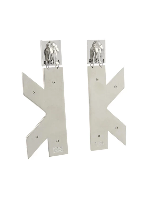 KARL LAGERFELD Γυναίκες Σκουλαρίκια με κλιπ 221W3931 Ροζ Ροζ 2 KARL LAGERFELD Γυναίκες Σκουλαρίκια με κλιπ 221W3931 Ροζ Ροζ - Image 2