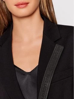 KARL LAGERFELD Γυναίκες Σακάκια & Μπλέιζερ Μπλέιζερ Punto 211W1420 Μαύρο Regular Fit Μαύρο -KARL LAGERFELD Κατάστημα unnamed file 306