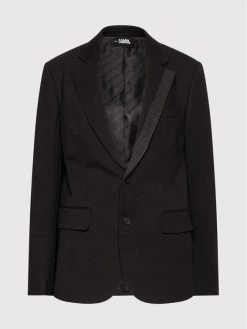 KARL LAGERFELD Γυναίκες Σακάκια & Μπλέιζερ Μπλέιζερ Punto 211W1420 Μαύρο Regular Fit Μαύρο -KARL LAGERFELD Κατάστημα unnamed file 307