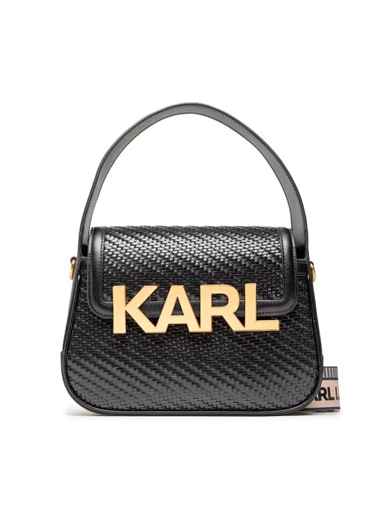 KARL LAGERFELD Γυναίκες Τσάντες με Χερούλι Τσάντα 221W3028 Μαύρο Μαύρο 1 KARL LAGERFELD Γυναίκες Τσάντες με Χερούλι Τσάντα 221W3028 Μαύρο Μαύρο
