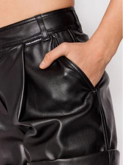 KARL LAGERFELD Γυναίκες Δερμάτινα Σορτς Σορτς από απομίμηση δέρματος 215W1001 Μαύρο Regular Fit Μαύρο 8 KARL LAGERFELD Γυναίκες Δερμάτινα Σορτς Σορτς από απομίμηση δέρματος 215W1001 Μαύρο Regular Fit Μαύρο -KARL LAGERFELD Κατάστημα unnamed file 311