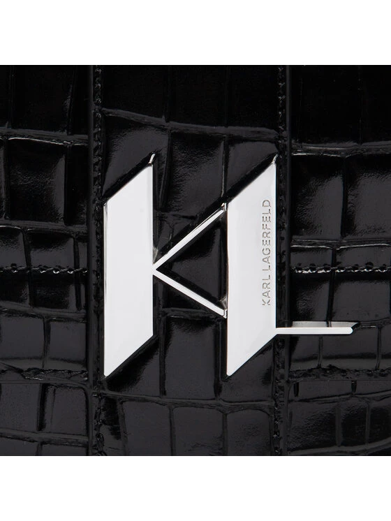 KARL LAGERFELD Γυναίκες Τσάντες Χιαστί Τσάντα 221W3049 Μαύρο Μαύρο 2 KARL LAGERFELD Γυναίκες Τσάντες Χιαστί Τσάντα 221W3049 Μαύρο Μαύρο - Image 2