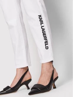 KARL LAGERFELD Γυναίκες Straight Leg Τζιν 221W1101 Λευκό Regular Fit Λευκό -KARL LAGERFELD Κατάστημα unnamed file 3143
