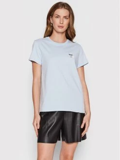 KARL LAGERFELD Γυναίκες T-shirts T-Shirt Ikonik Choupette 216W1730 Μπλε Regular Fit Μπλε