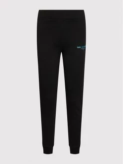 KARL LAGERFELD Γυναίκες Παντελόνια Φόρμας Παντελόνι φόρμας Graphic Logo 215W1051 Μαύρο Slim Fit Μαύρο -KARL LAGERFELD Κατάστημα unnamed file 317