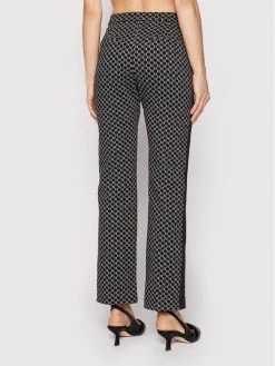 KARL LAGERFELD Γυναίκες Υφασμάτινα Παντελόνια Παντελόνι υφασμάτινο 221W1005 Μαύρο Bootcut Fit Μαύρο -KARL LAGERFELD Κατάστημα unnamed file 3184