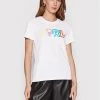 KARL LAGERFELD Γυναίκες T-shirts T-Shirt Jelly Mini Logo 221W1703 Λευκό Regular Fit Λευκό