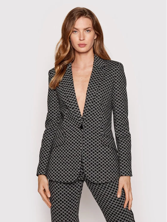 KARL LAGERFELD Γυναίκες Σακάκια & Μπλέιζερ Μπλέιζερ Punto 221W1407 Μαύρο Regular Fit Μαύρο 1 KARL LAGERFELD Γυναίκες Σακάκια & Μπλέιζερ Μπλέιζερ Punto 221W1407 Μαύρο Regular Fit Μαύρο