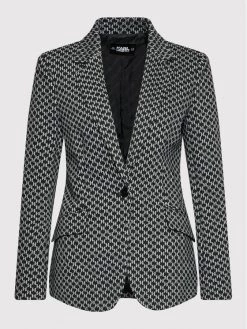 KARL LAGERFELD Γυναίκες Σακάκια & Μπλέιζερ Μπλέιζερ Punto 221W1407 Μαύρο Regular Fit Μαύρο 9 KARL LAGERFELD Γυναίκες Σακάκια & Μπλέιζερ Μπλέιζερ Punto 221W1407 Μαύρο Regular Fit Μαύρο -KARL LAGERFELD Κατάστημα unnamed file 3221