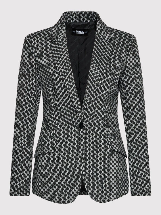 KARL LAGERFELD Γυναίκες Σακάκια & Μπλέιζερ Μπλέιζερ Punto 221W1407 Μαύρο Regular Fit Μαύρο 5 KARL LAGERFELD Γυναίκες Σακάκια & Μπλέιζερ Μπλέιζερ Punto 221W1407 Μαύρο Regular Fit Μαύρο - Image 5
