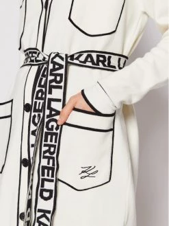 KARL LAGERFELD Γυναίκες Ζακέτες Ζακέτα 221W2003 Μπεζ Relaxed Fit Μπεζ -KARL LAGERFELD Κατάστημα unnamed file 3235