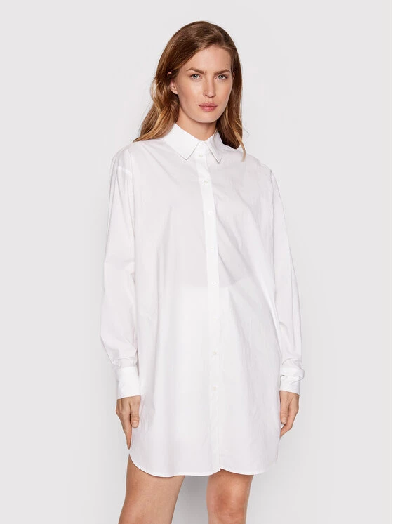 KARL LAGERFELD Γυναίκες Τουνίκ Logo 221W1604 Λευκό Relaxed Fit Λευκό 1 KARL LAGERFELD Γυναίκες Τουνίκ Logo 221W1604 Λευκό Relaxed Fit Λευκό