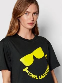 KARL LAGERFELD Γυναίκες T-shirts T-Shirt SMILEY WORLD 221W1752 Μαύρο Relaxed Fit Μαύρο 8 KARL LAGERFELD Γυναίκες T-shirts T-Shirt SMILEY WORLD 221W1752 Μαύρο Relaxed Fit Μαύρο -KARL LAGERFELD Κατάστημα unnamed file 3255