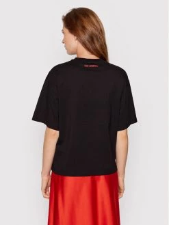KARL LAGERFELD Γυναίκες T-shirts T-Shirt Fringe Logo 221W1707 Μαύρο Relaxed Fit Μαύρο 7 KARL LAGERFELD Γυναίκες T-shirts T-Shirt Fringe Logo 221W1707 Μαύρο Relaxed Fit Μαύρο -KARL LAGERFELD Κατάστημα unnamed file 3264