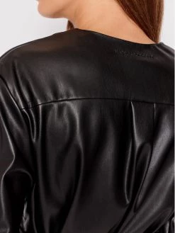 KARL LAGERFELD Γυναίκες Μπλουζάκια Μπλουζάκι 215W1605 Μαύρο Regular Fit Μαύρο -KARL LAGERFELD Κατάστημα unnamed file 327