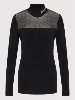 KARL LAGERFELD Γυναίκες Ζιβάγκο Mock 221W2001 Μαύρο Regular Fit Μαύρο -KARL LAGERFELD Κατάστημα unnamed file 3301