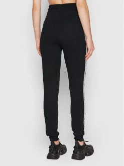 KARL LAGERFELD Γυναίκες Παντελόνια Φόρμας Παντελόνι φόρμας Logo Tape 221W1054 Μαύρο Regular Fit Μαύρο -KARL LAGERFELD Κατάστημα unnamed file 3329