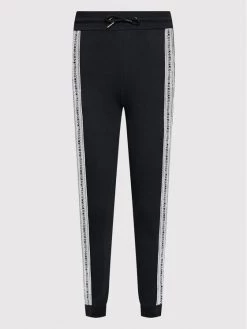 KARL LAGERFELD Γυναίκες Παντελόνια Φόρμας Παντελόνι φόρμας Logo Tape 221W1054 Μαύρο Regular Fit Μαύρο -KARL LAGERFELD Κατάστημα unnamed file 3331