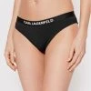 KARL LAGERFELD Γυναίκες Μπικίνι κάτω μέρος Sport KL22WBT08 Μαύρο Μαύρο