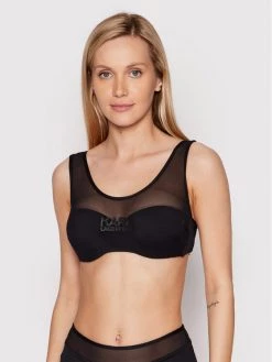 KARL LAGERFELD Γυναίκες Μπικίνι πάνω μέρος KL22WTP06 Μαύρο Μαύρο