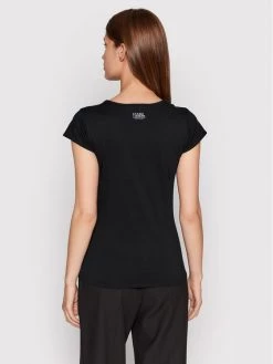 KARL LAGERFELD Γυναίκες T-shirts T-Shirt KL22WTS01 Μαύρο Regular Fit Μαύρο -KARL LAGERFELD Κατάστημα unnamed file 3455