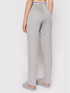KARL LAGERFELD Γυναίκες Παντελόνια Πιτζάμας Παντελόνι πιτζάμας Logo 215W2182 Γκρι Γκρι -KARL LAGERFELD Κατάστημα unnamed file 351