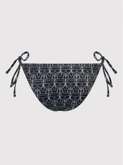 KARL LAGERFELD Γυναίκες Μπικίνι κάτω μέρος Ikonic All-Over KL22WBT13 Μαύρο Μαύρο -KARL LAGERFELD Κατάστημα unnamed file 3513