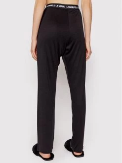 KARL LAGERFELD Γυναίκες Παντελόνια Πιτζάμας Παντελόνι πιτζάμας Logo 215W2182 Μαύρο Μαύρο -KARL LAGERFELD Κατάστημα unnamed file 356