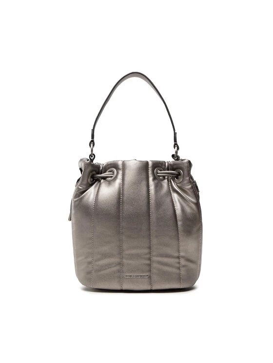 KARL LAGERFELD Γυναίκες Τσάντες Πουγκί Τσάντα 220W3045 Γκρι Γκρι 5 KARL LAGERFELD Γυναίκες Τσάντες Πουγκί Τσάντα 220W3045 Γκρι Γκρι - Image 5