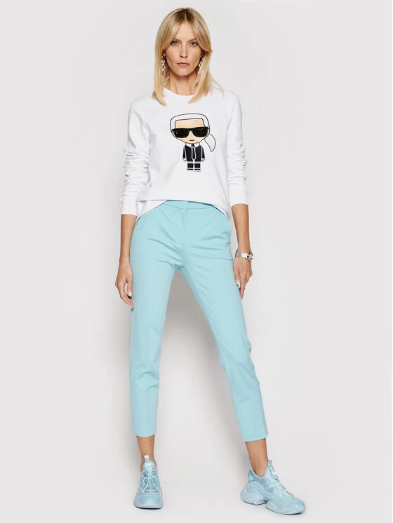 KARL LAGERFELD Γυναίκες Μπλούζες Μπλούζα Ikonik 210W1820 Λευκό Regular Fit Λευκό 2 KARL LAGERFELD Γυναίκες Μπλούζες Μπλούζα Ikonik 210W1820 Λευκό Regular Fit Λευκό - Image 2