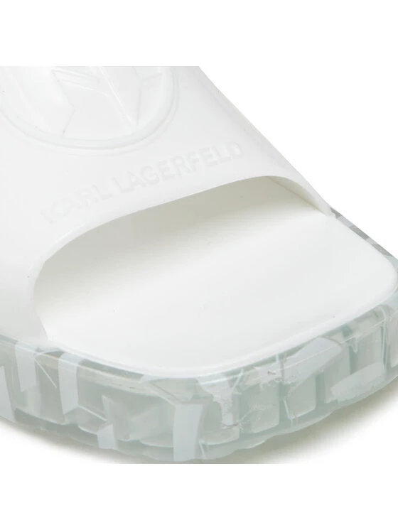 KARL LAGERFELD Γυναίκες Παντόφλες KL83005 Λευκό Λευκό 5 KARL LAGERFELD Γυναίκες Παντόφλες KL83005 Λευκό Λευκό - Image 5