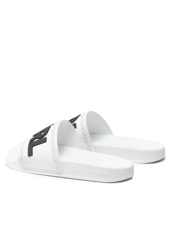 KARL LAGERFELD Γυναίκες Παντόφλες KL80904 Λευκό Λευκό 3 KARL LAGERFELD Γυναίκες Παντόφλες KL80904 Λευκό Λευκό - Image 3