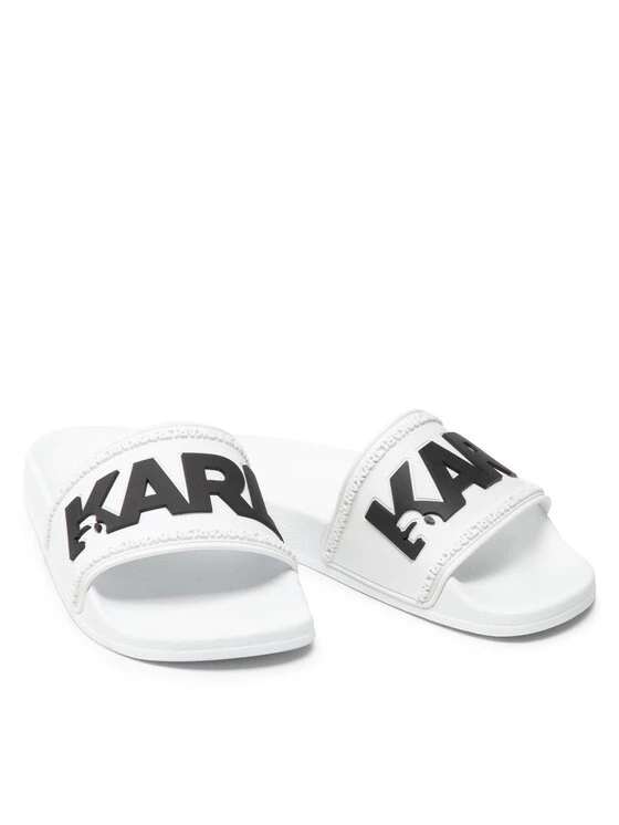 KARL LAGERFELD Γυναίκες Παντόφλες KL80904 Λευκό Λευκό 5 KARL LAGERFELD Γυναίκες Παντόφλες KL80904 Λευκό Λευκό - Image 5