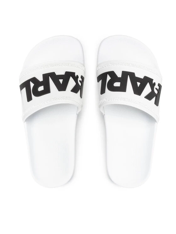 KARL LAGERFELD Γυναίκες Παντόφλες KL80904 Λευκό Λευκό 6 KARL LAGERFELD Γυναίκες Παντόφλες KL80904 Λευκό Λευκό - Image 6