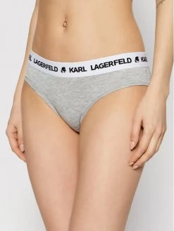 KARL LAGERFELD Γυναίκες Κλασικά Σλιπ Σλιπ κλασικά Logo Hipsters 211W2106 Γκρι Γκρι