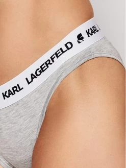 KARL LAGERFELD Γυναίκες Κλασικά Σλιπ Σλιπ κλασικά Logo 211W2111 Γκρι Γκρι -KARL LAGERFELD Κατάστημα unnamed file 372