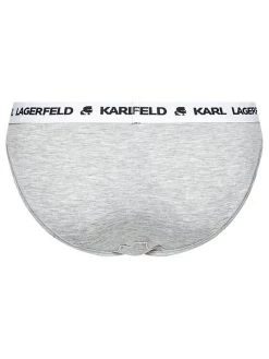 KARL LAGERFELD Γυναίκες Κλασικά Σλιπ Σλιπ κλασικά Logo 211W2111 Γκρι Γκρι -KARL LAGERFELD Κατάστημα unnamed file 374