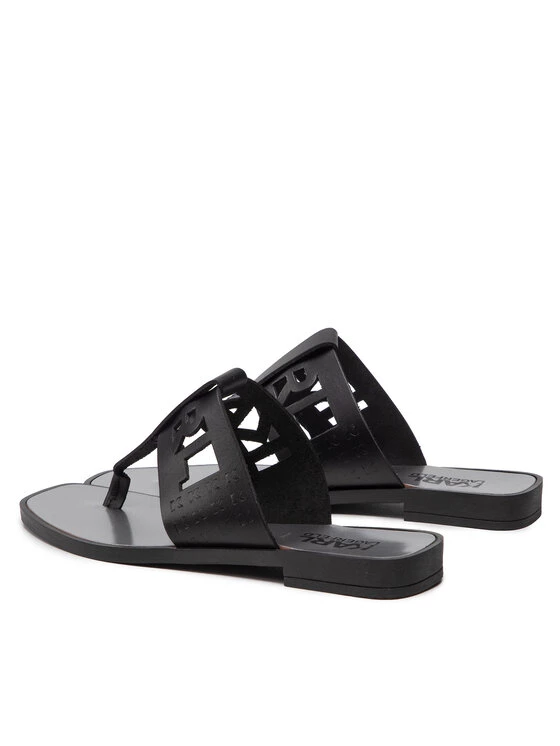 KARL LAGERFELD Γυναίκες Σαγιονάρες KL80409A Μαύρο Μαύρο 3 KARL LAGERFELD Γυναίκες Σαγιονάρες KL80409A Μαύρο Μαύρο - Image 3