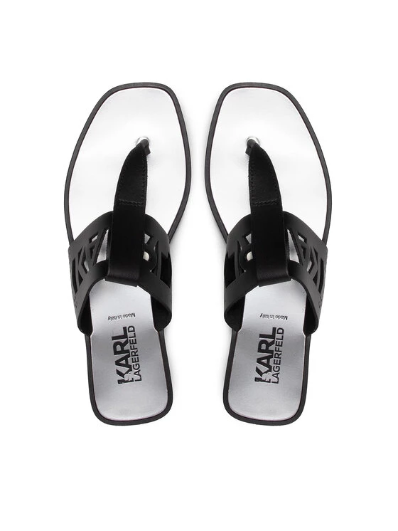 KARL LAGERFELD Γυναίκες Σαγιονάρες KL80409A Μαύρο Μαύρο 6 KARL LAGERFELD Γυναίκες Σαγιονάρες KL80409A Μαύρο Μαύρο - Image 6