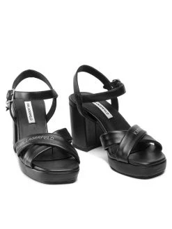 KARL LAGERFELD Γυναίκες Σανδάλια KL33011 Μαύρο Μαύρο -KARL LAGERFELD Κατάστημα unnamed file 3802