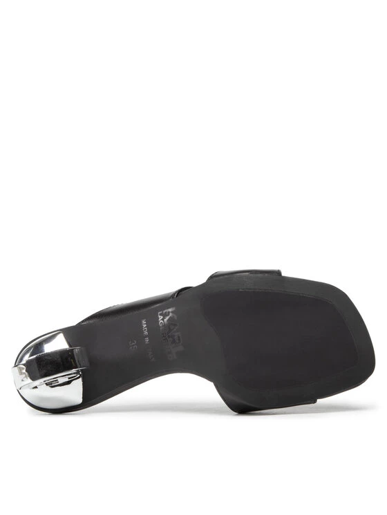 KARL LAGERFELD Γυναίκες Παντόφλες KL32800 Μαύρο Μαύρο 4 KARL LAGERFELD Γυναίκες Παντόφλες KL32800 Μαύρο Μαύρο - Image 4