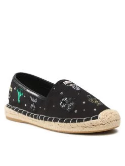 KARL LAGERFELD Γυναίκες Κλειστά Παπούτσια Εσπαντρίγιες KL80124 Μαύρο Μαύρο