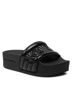 KARL LAGERFELD Γυναίκες Παντόφλες KL80825 Μαύρο Μαύρο