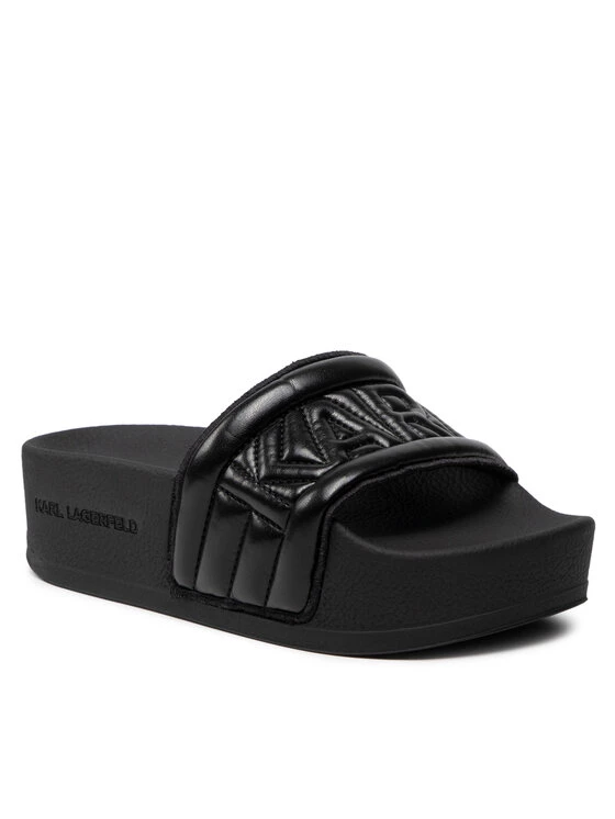 KARL LAGERFELD Γυναίκες Παντόφλες KL80825 Μαύρο Μαύρο 1 KARL LAGERFELD Γυναίκες Παντόφλες KL80825 Μαύρο Μαύρο