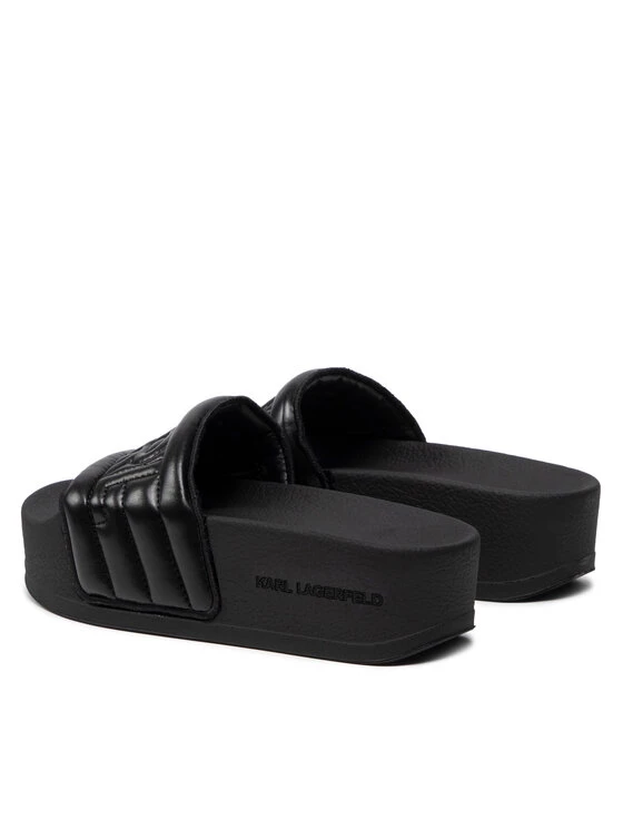 KARL LAGERFELD Γυναίκες Παντόφλες KL80825 Μαύρο Μαύρο 3 KARL LAGERFELD Γυναίκες Παντόφλες KL80825 Μαύρο Μαύρο - Image 3
